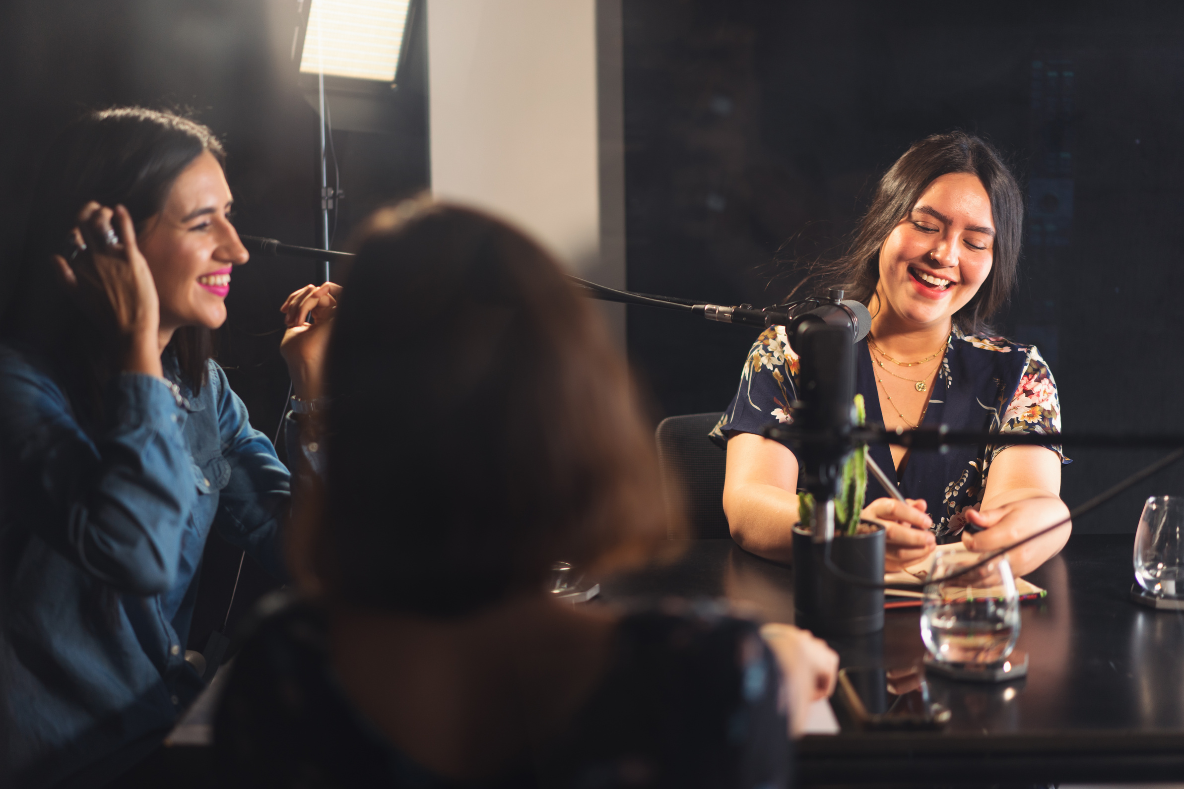 Women Sitting at the Table